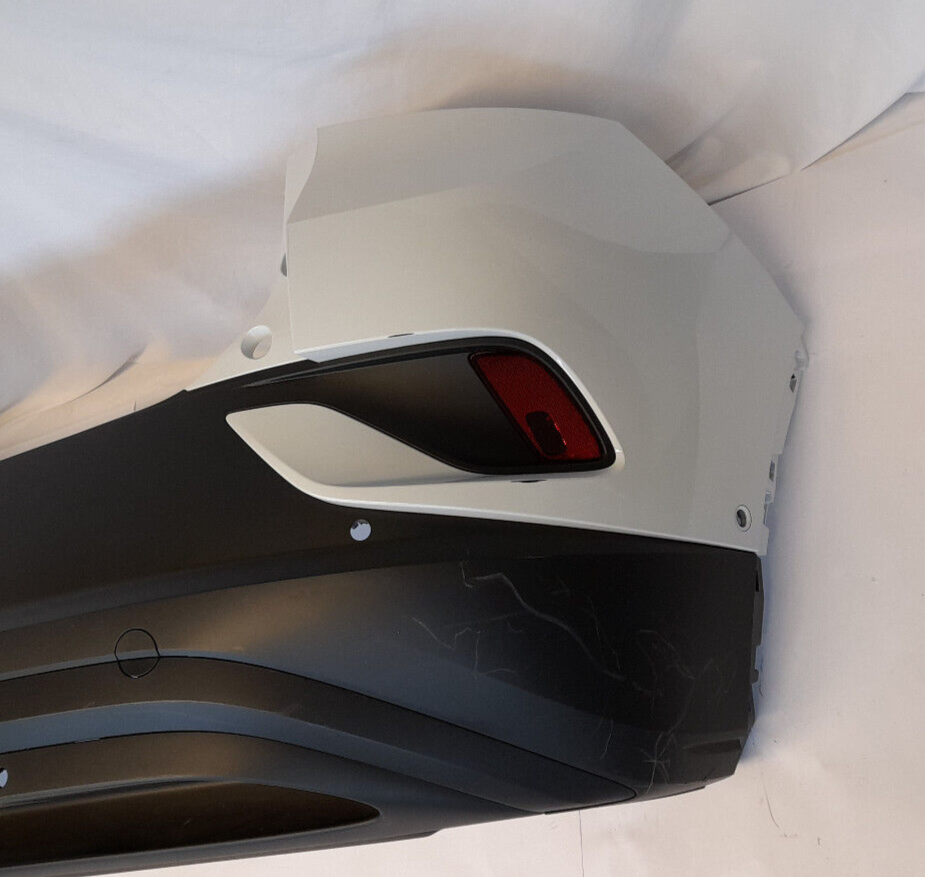 Original VW ID.4 ID.5 Stoßstange Stoßfänger hinten Gletscherweiss S9R