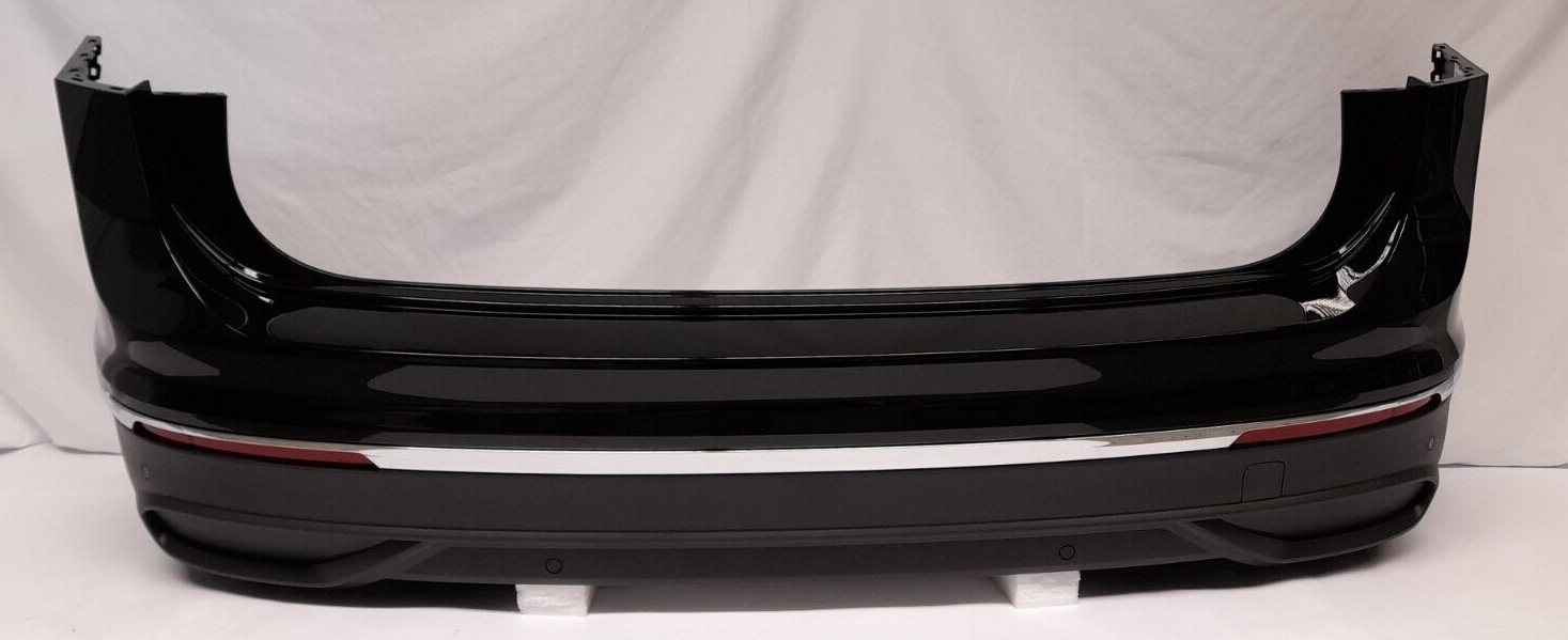 Original VW Tiguan AX1 Facelift Stoßstange Stoßfänger hinten Deepblack C9X 6xPDC