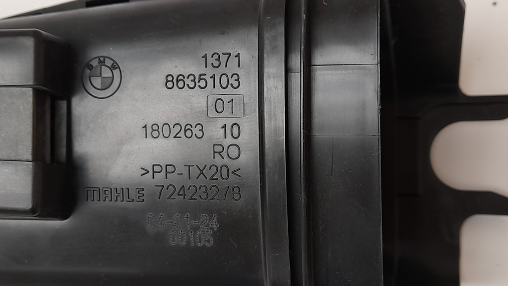 Original BMW X3 G45  G20 G21 Lufteinlass Luftführung Ladeluftkühler 8635103