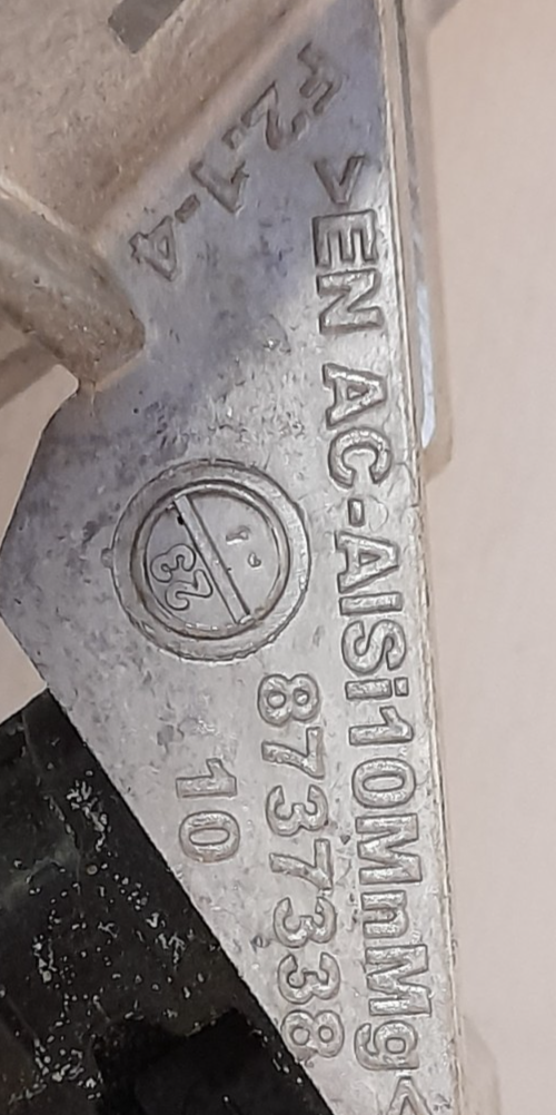 Original BMW Kühlmittelkühler-Befestigungsteile Modullager links 5A98209