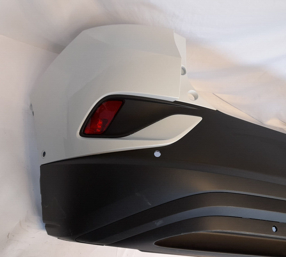Original VW ID.4 ID.5 Stoßstange Stoßfänger hinten Gletscherweiss S9R