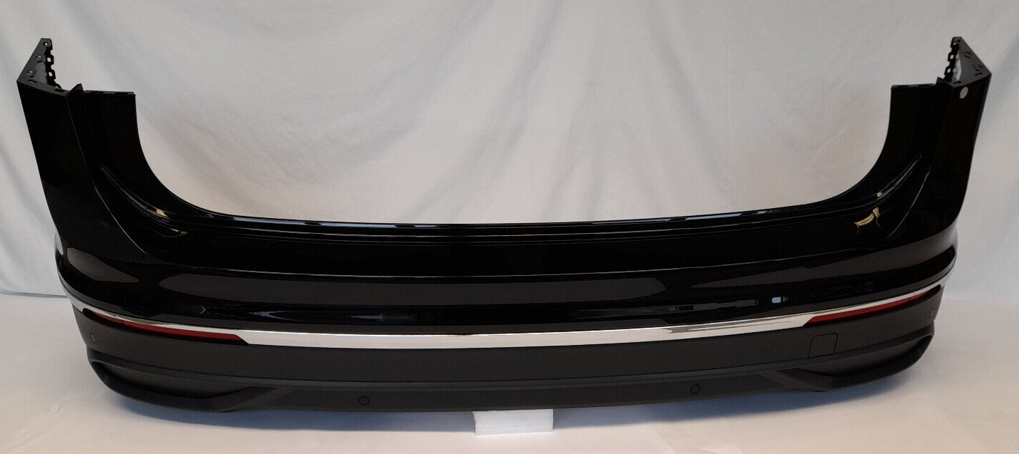Original VW Tiguan AX1 Facelift Stoßstange Stoßfänger hinten Deepblack C9X 4XPDC [359]