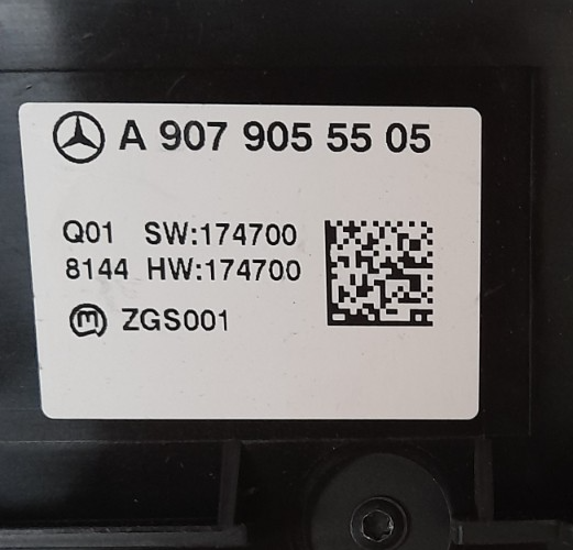 Original MERCEDES-BENZ BEDIENFELD A9079055505 SCHALTERBLOCK SWITCH BLOCK