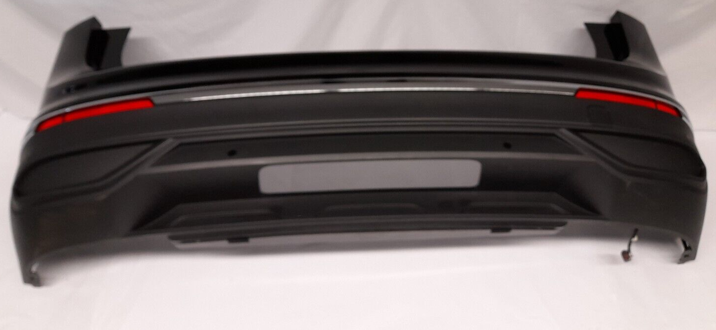 Original VW Tiguan AX1 Facelift Stoßstange Stoßfänger hinten Deepblack C9X 6xPDC