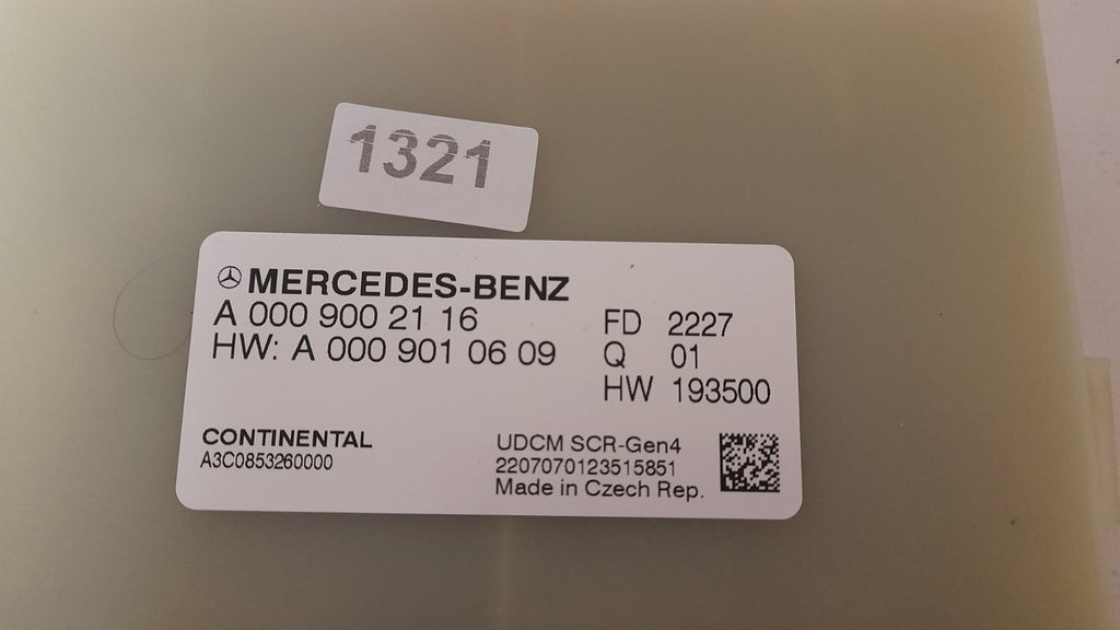 Original Mercedes Abgasrückführung AGR Steuergerät Modul SCR-GEN4 A0009002116