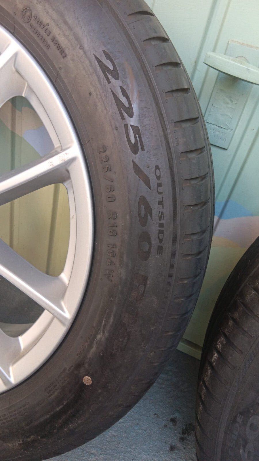 Original BMW X3 G01  X4 G02 Alufelge Sommerräder 18Zoll 618 V-Speiche 6880047