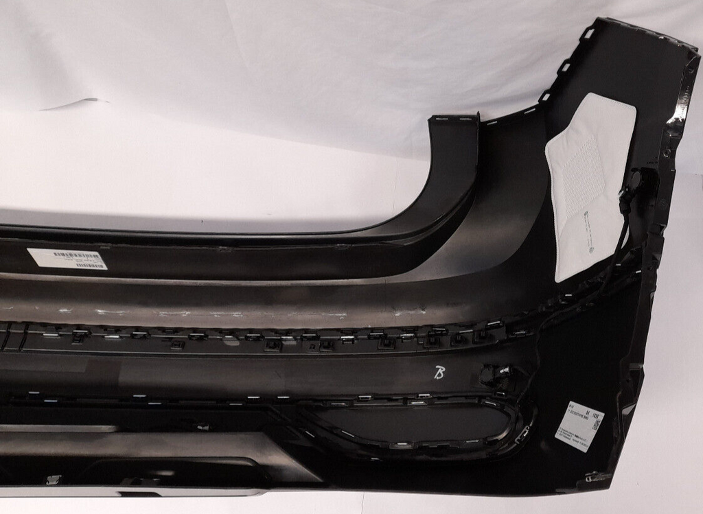 Original VW Tiguan AX1 Facelift Stoßstange Stoßfänger hinten Uranogrey 6 x PDC