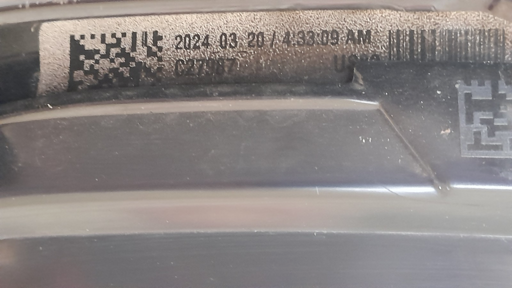 Original BMW X5 G05 Blende Lufteinlass offen rechts 51118086042