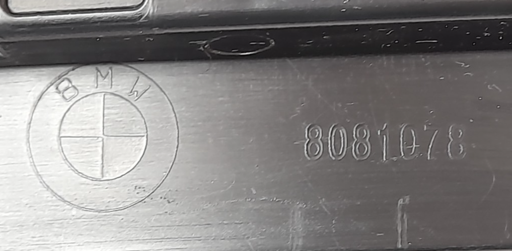 Original BMW X3 G01  Unteres Kühlergitter dreiteilig Kühlergrill vorne 8081078 [99]